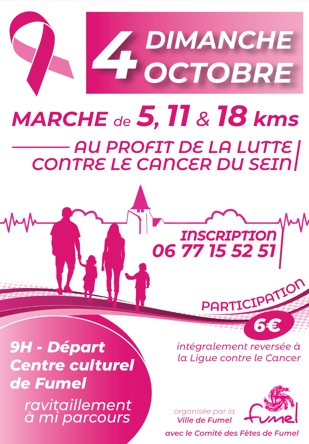 Affiche octobre rose
