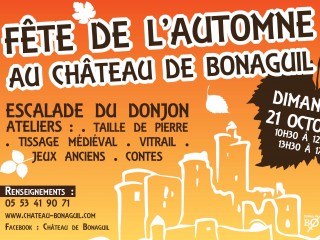 Fête de l'automne à Bonaguil